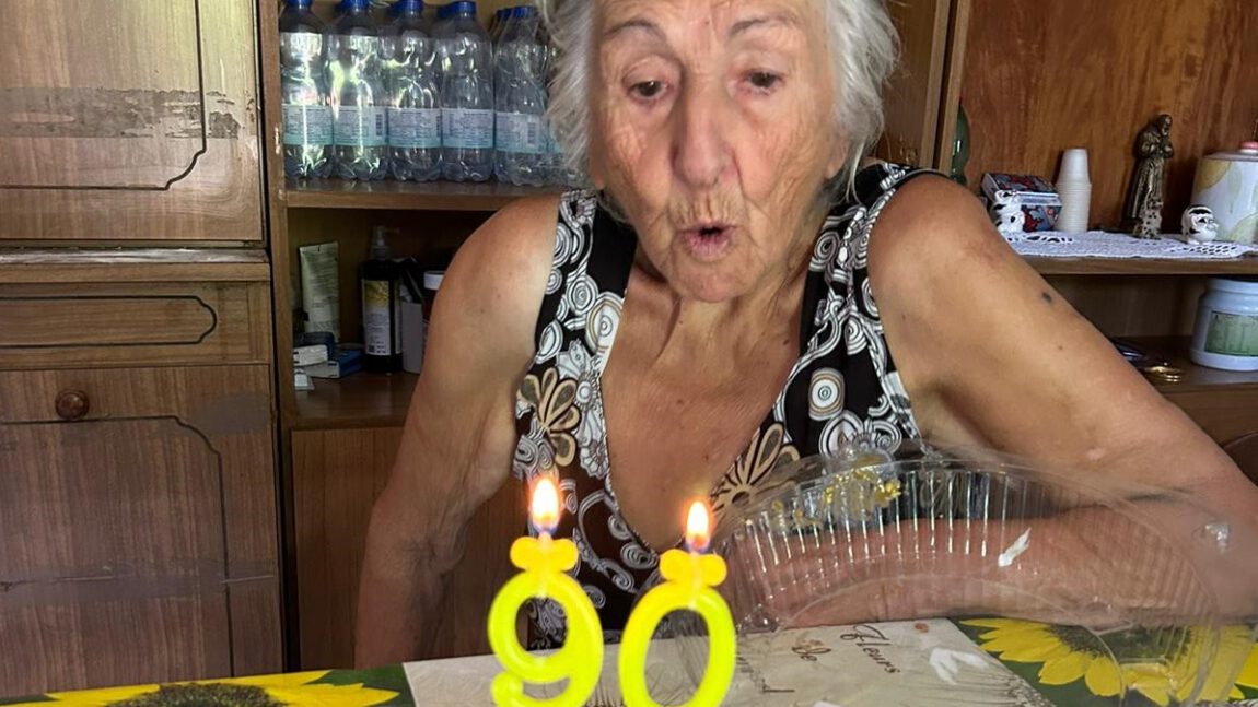 Teresa 90. Geb.